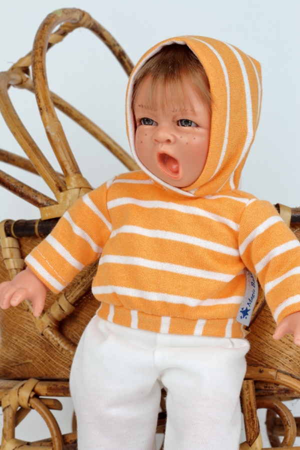 Realistická bábika chalan Tomáš 28cm