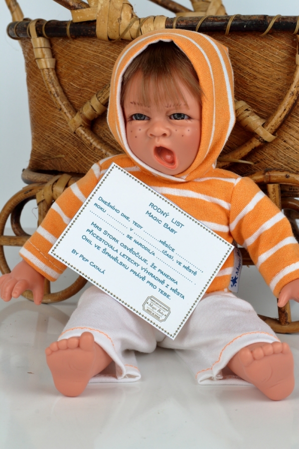 Realistická bábika chalan Tomáš 28cm