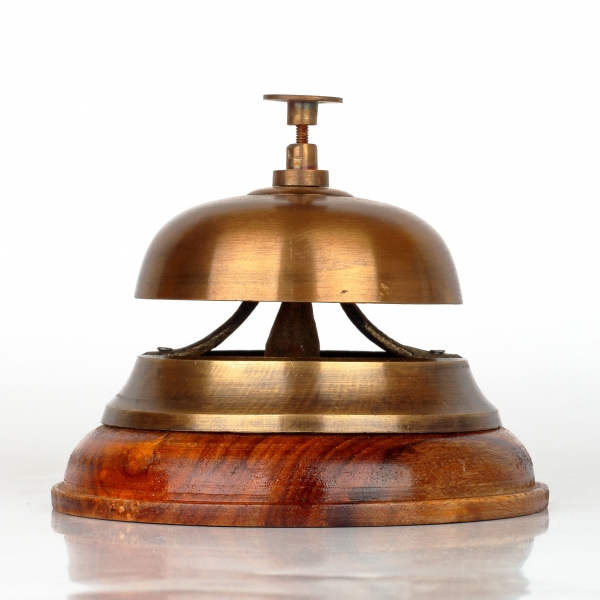 recepčný zvonček 12cm