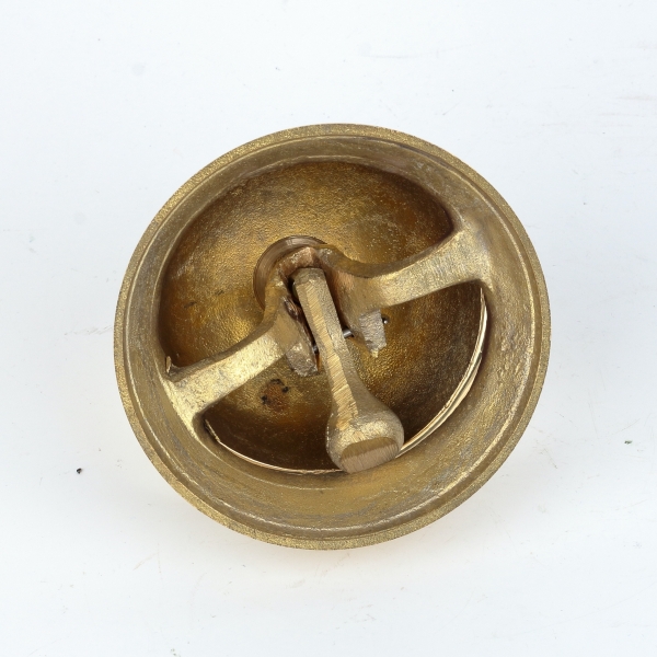 Recepčný zvonček 9 x 7 x 9 cm mosadzný