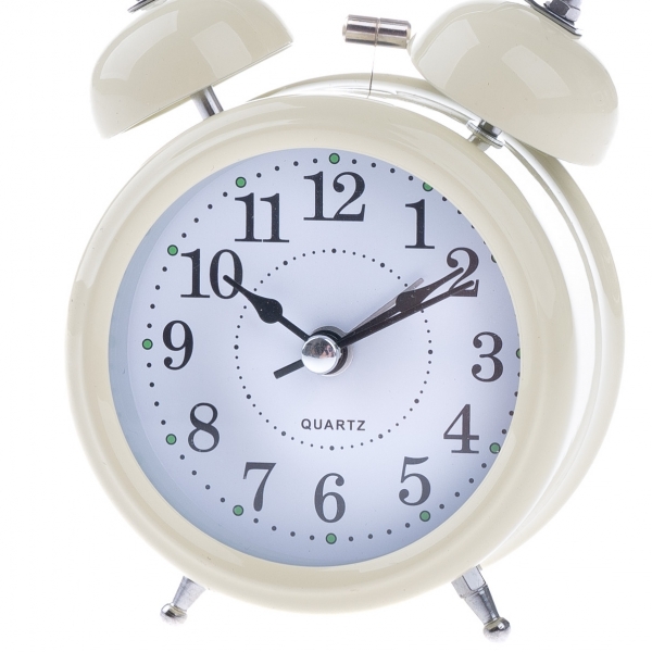 Retro budík béžový