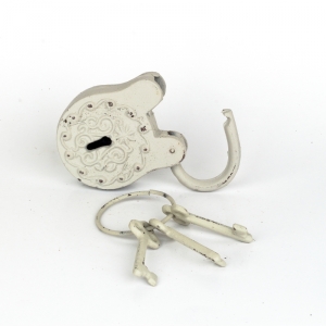 Retro dekorácie liatinový zámok