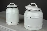 Retro dóza - súdok na masť 16x10cm