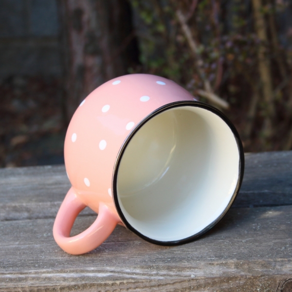 Retro hrnček chalupársky oranžový 770ml