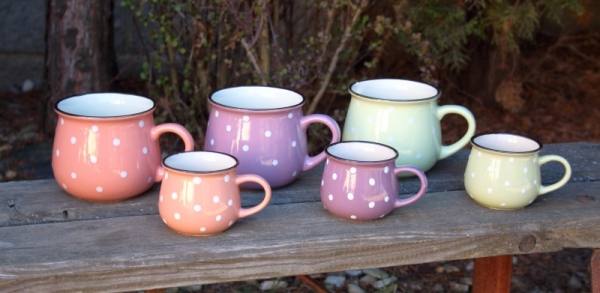 Retro hrnček chalupársky oranžový 770ml