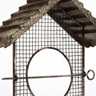 Retro krmítko pre vtáčiky 9x25x21,5cm