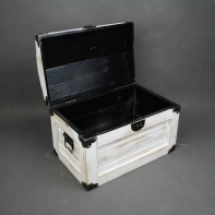 Retro kufor drevený malý 24x38x25 cm