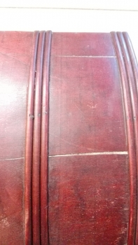 Retro kufor / truhla- poškodené dek4484