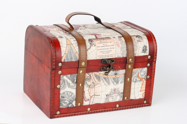 Retro kufrík cestovateľ