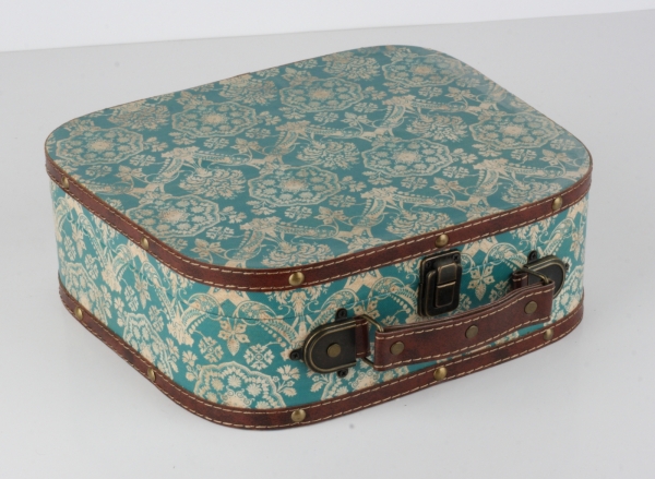 Retro kufrík s ornamentami 29x11x26cm