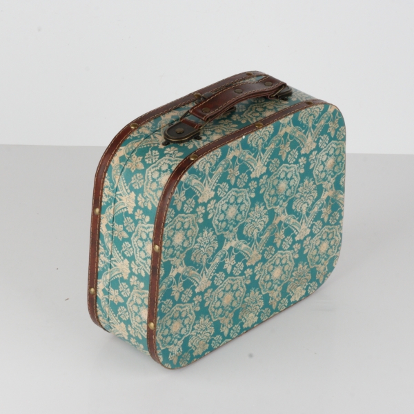 Retro kufrík s ornamentami 29x11x26cm