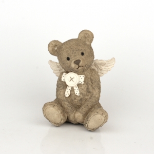 Retro medvedík s krídlami 9x9x13cm