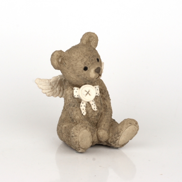 Retro medvedík s krídlami 9x9x13cm
