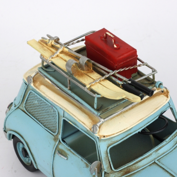 Retro model auta s fotorámikom 20x10x13cm