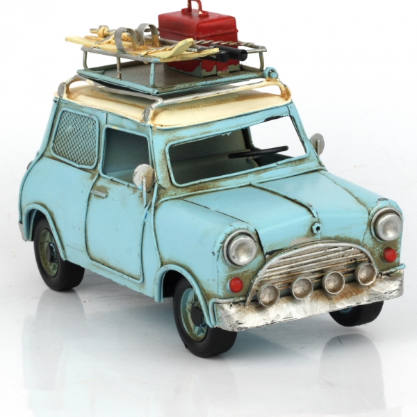 Retro model auta s fotorámikom 20x10x13cm