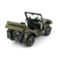 Retro model auto Jeep 32cm