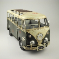 Retro model autobus 31x12x15cm