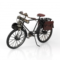 Retro model bicykel s motorom 28 cm