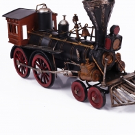 Retro model lokomotíva plech 33cm