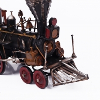 Retro model lokomotíva plech 33cm