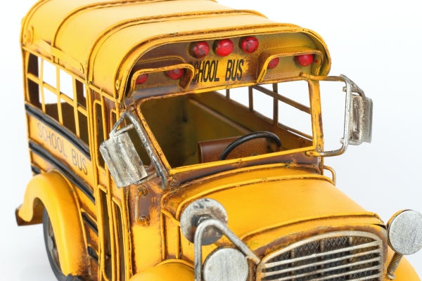 Retro model školský autobus USA 27cm
