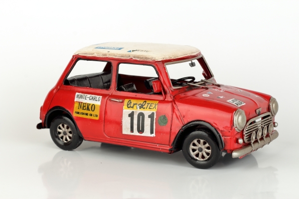 Retro model veterána rallye 28cm