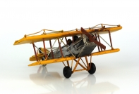 Retro model žlté lietadlo 18cm