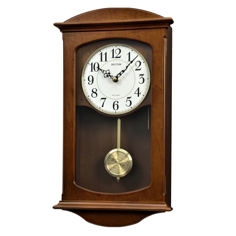 Retro nástěnné hodiny kyvadlové