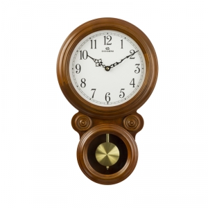 Retro nástenné hodiny s kyvadlom