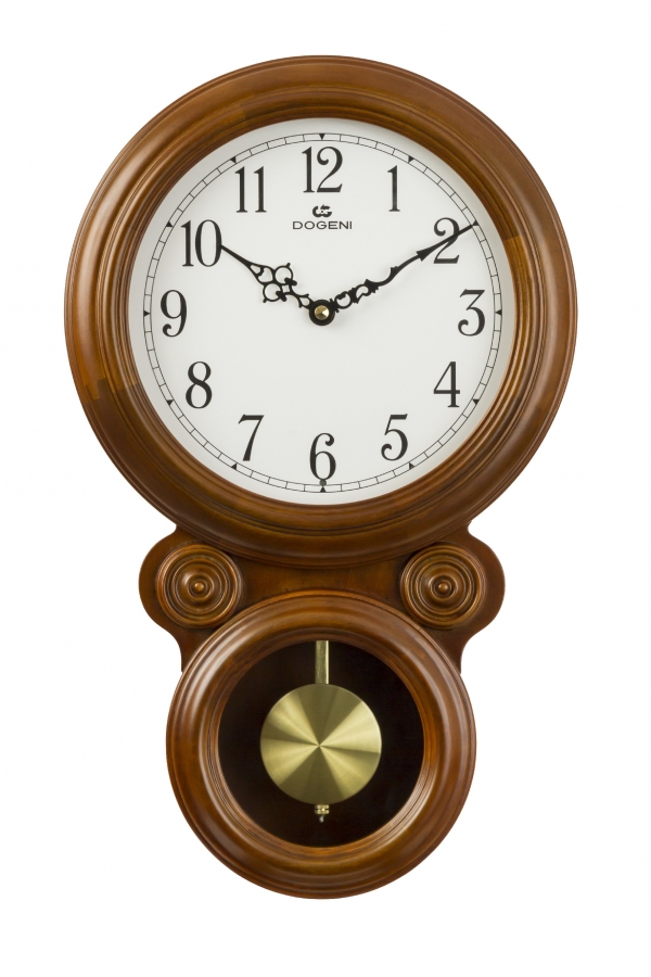 Retro nástenné hodiny s kyvadlom