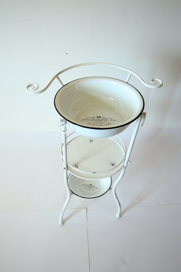 Retro stojan na umývadlo 56x85 cm