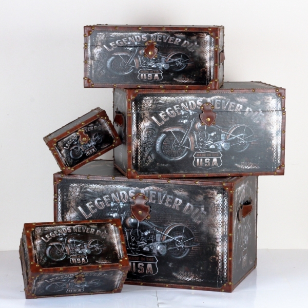 Retro truhla / kufor Legends never die 35x21x19cm 2,1kg