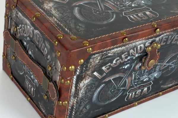 Retro truhla / kufor Legends never die 35x21x19cm 2,1kg