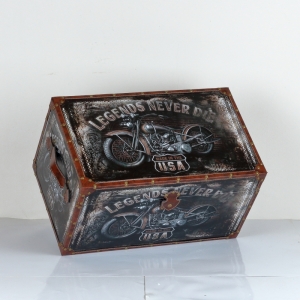 Retro truhla / kufor Legends never die 60x37x32cm 6,5kg