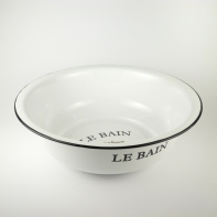 Retro umývadlo - smalt - malé odprýsknutí smaltu