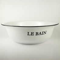 Retro umývadlo - smalt - malé odprýsknutí smaltu