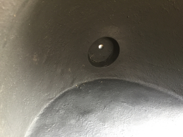 Retro vonkajšie umývadlo spodná časť