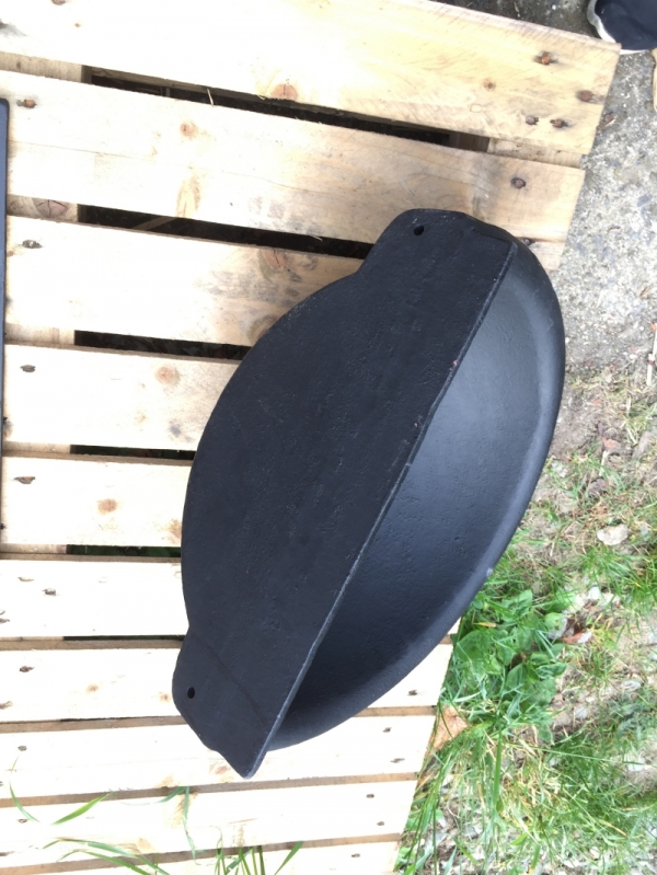 Retro vonkajšie umývadlo spodná časť