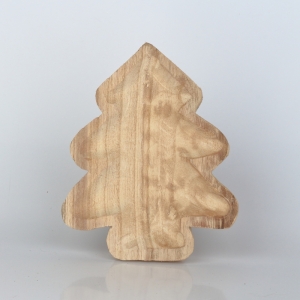 Tácka na cukrovinky strom drevený 17x21x3,5cm