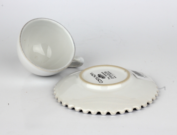 Šálka s tanierikom na espresso Pearl 0,07l