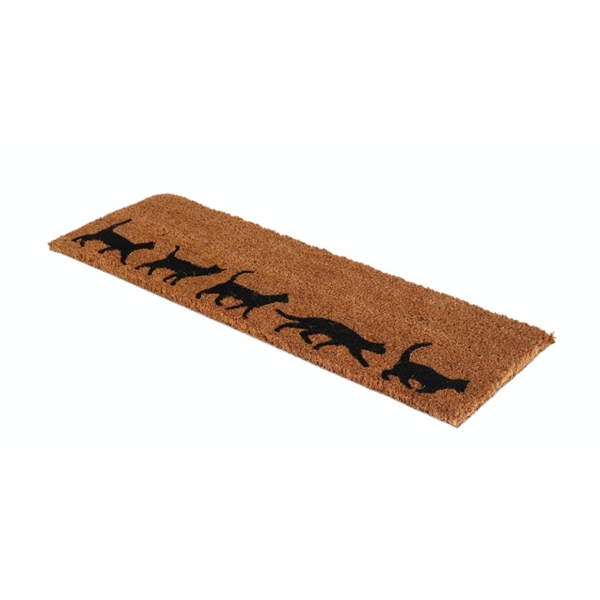Rohožka kokosová CATS, 76x25x2cm