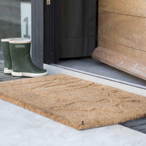 Rohožka na topánky s jeleňom 75x45x1,7cm