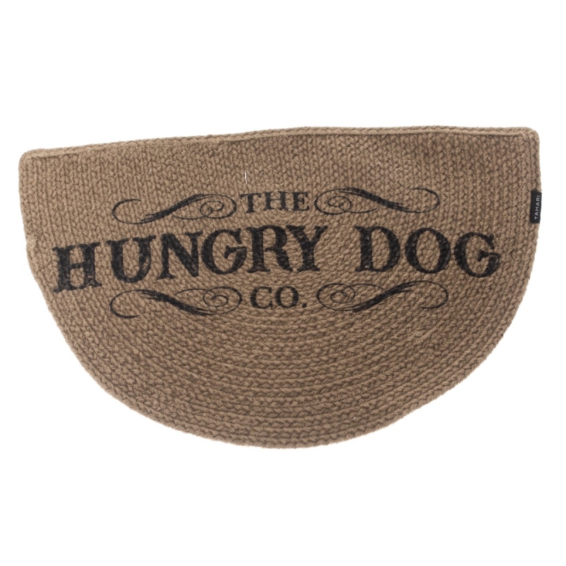 Rohožka pre psov polkruh 59x38x1cm