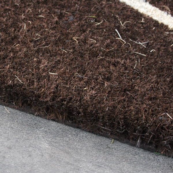 Rohožka vtáky na drôtu tmavá XL 120x40cm