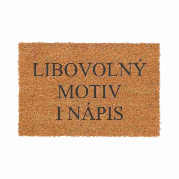 Rohožka s vlastným názvom 60x40cm
