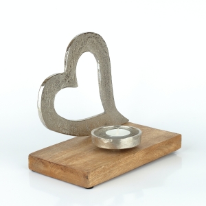 Romantický svícen 22 x 20 x 12 cm