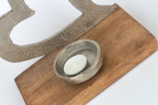 Romantický svietnik 22x20x12 cm