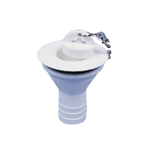 Rovná odpadní armatura pro dřezy a umyvadla o průměru dřezu 24 mm