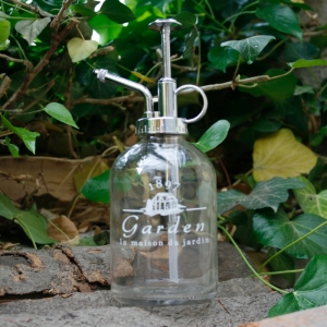 Rozprašovač na kvety Garden 1897 biely text 21cm