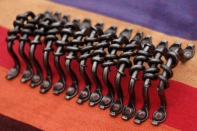 Ručne kované madlo na nábytok 8 cm